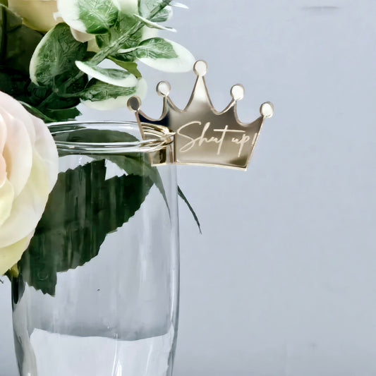 Crown Drink Tag