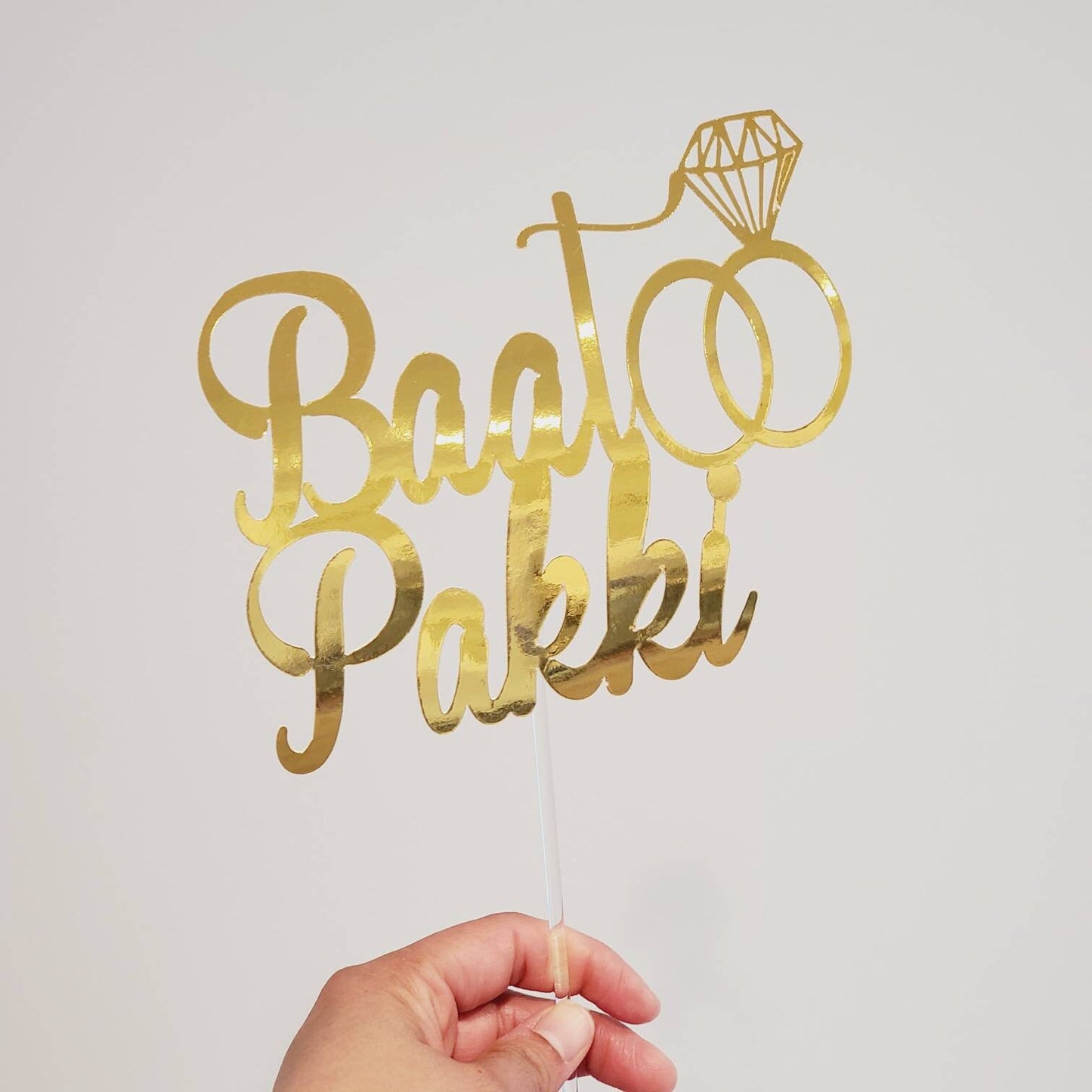 Baat Pakki Cake Topper