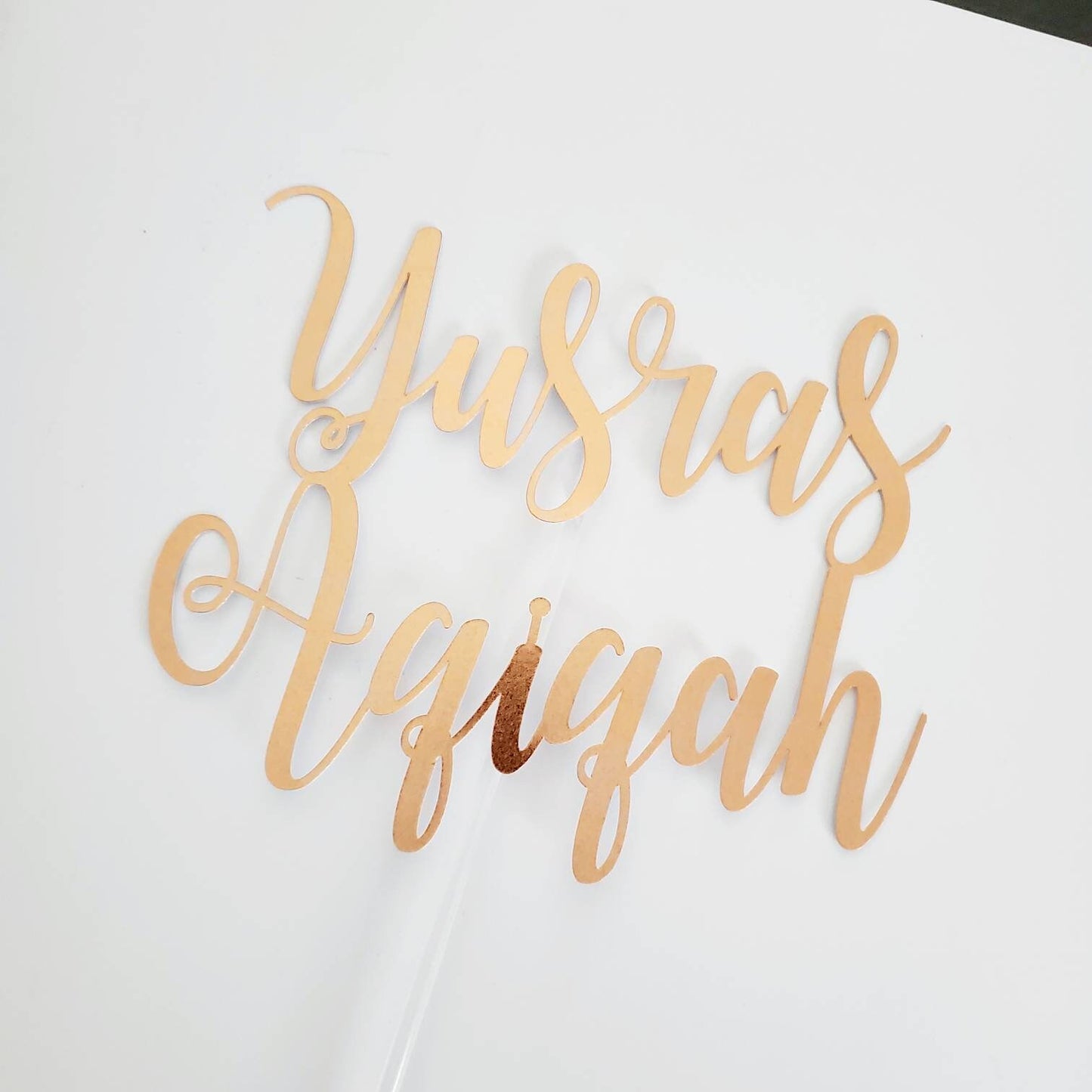 Aqiqah Cake Topper