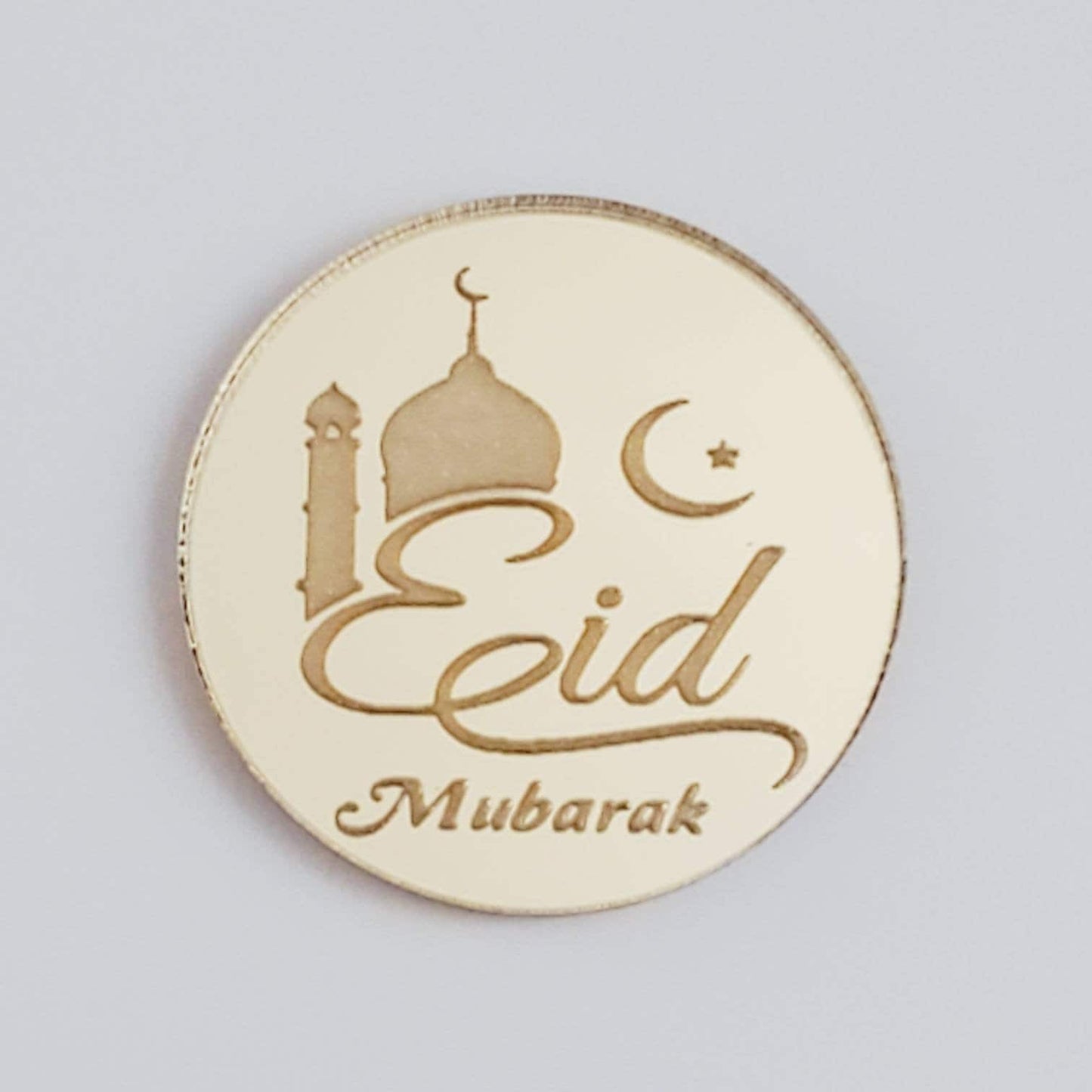Eid Mubarak Cupcake Toppers