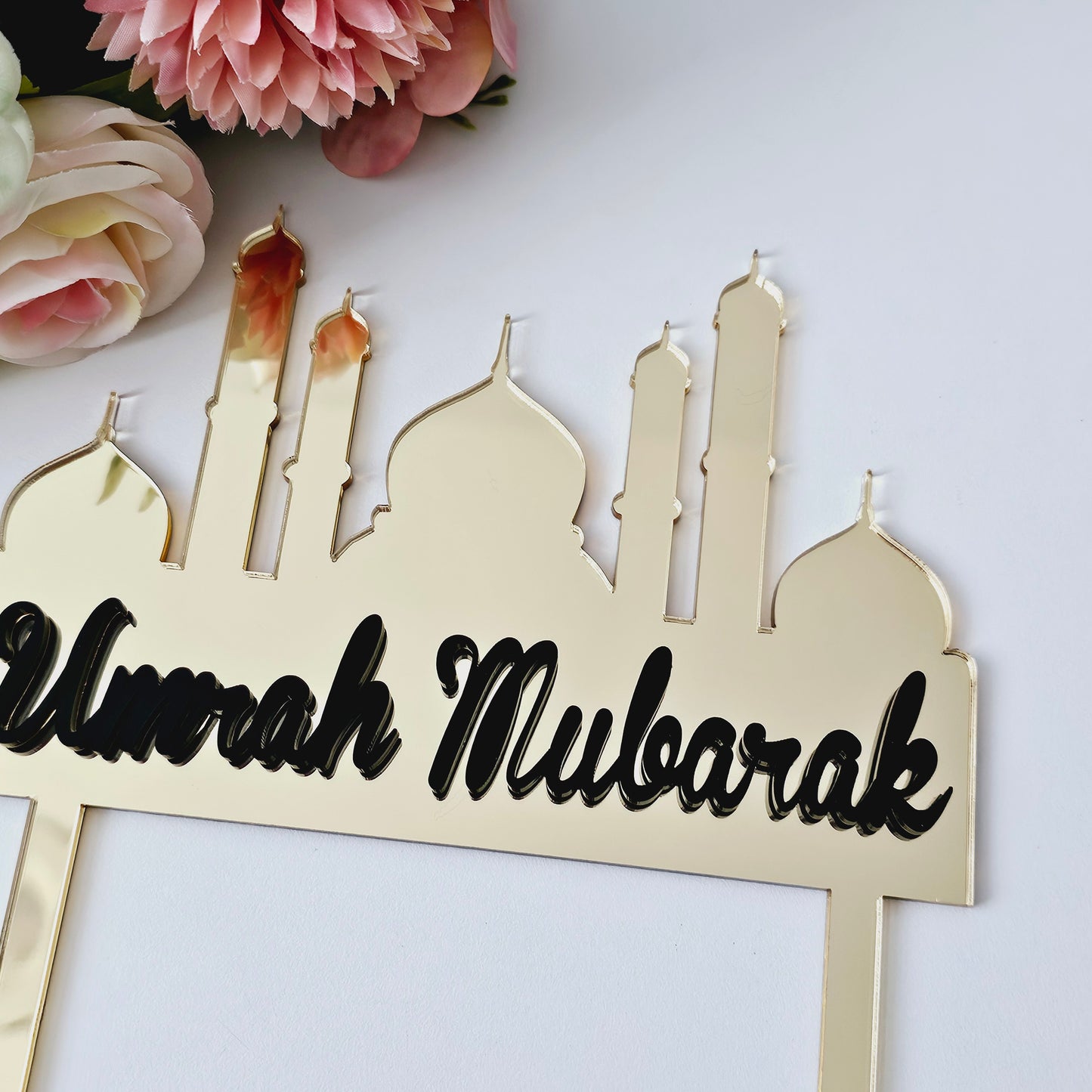 Umrah Mubarak Cake Topper