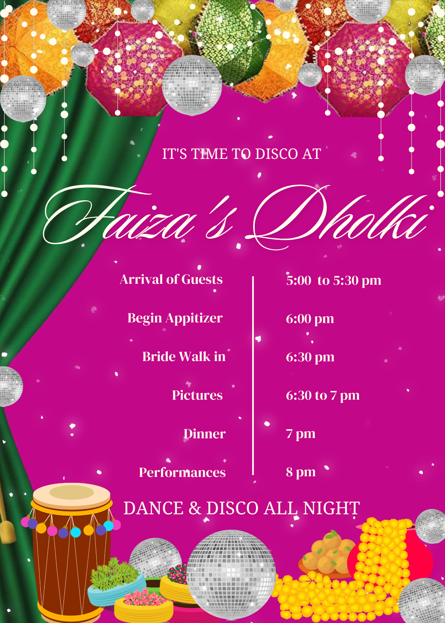 Dholki Itinerary