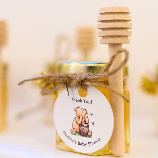 Winnie the Pooh Party Favor Gift Tag