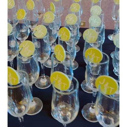 Initials Drink Charms