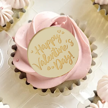 Valentine's Day Cupcake Topper