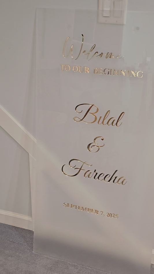 Custom Acrylic sign