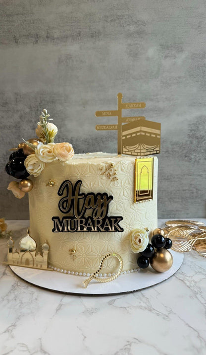 Hajj Cake Topper Set