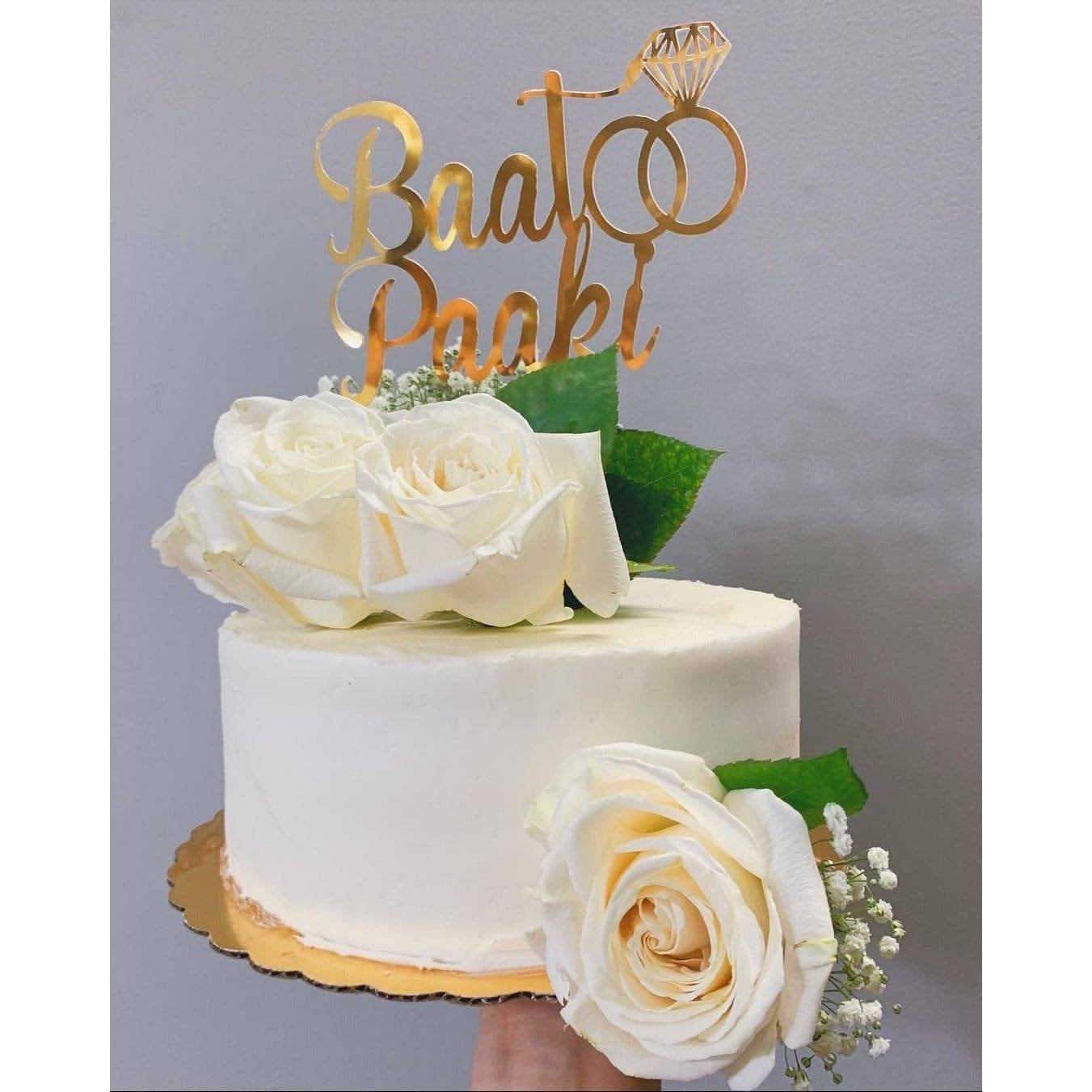 Baat Pakki Cake Topper