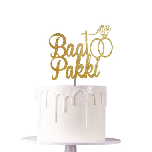 Baat Pakki Cake Topper