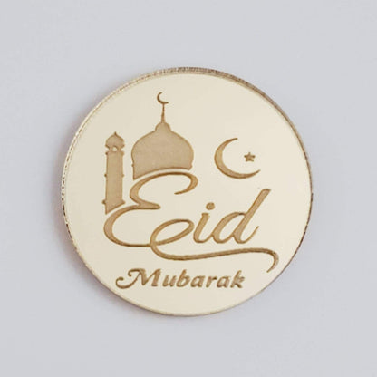Eid Mubarak Cupcake Toppers